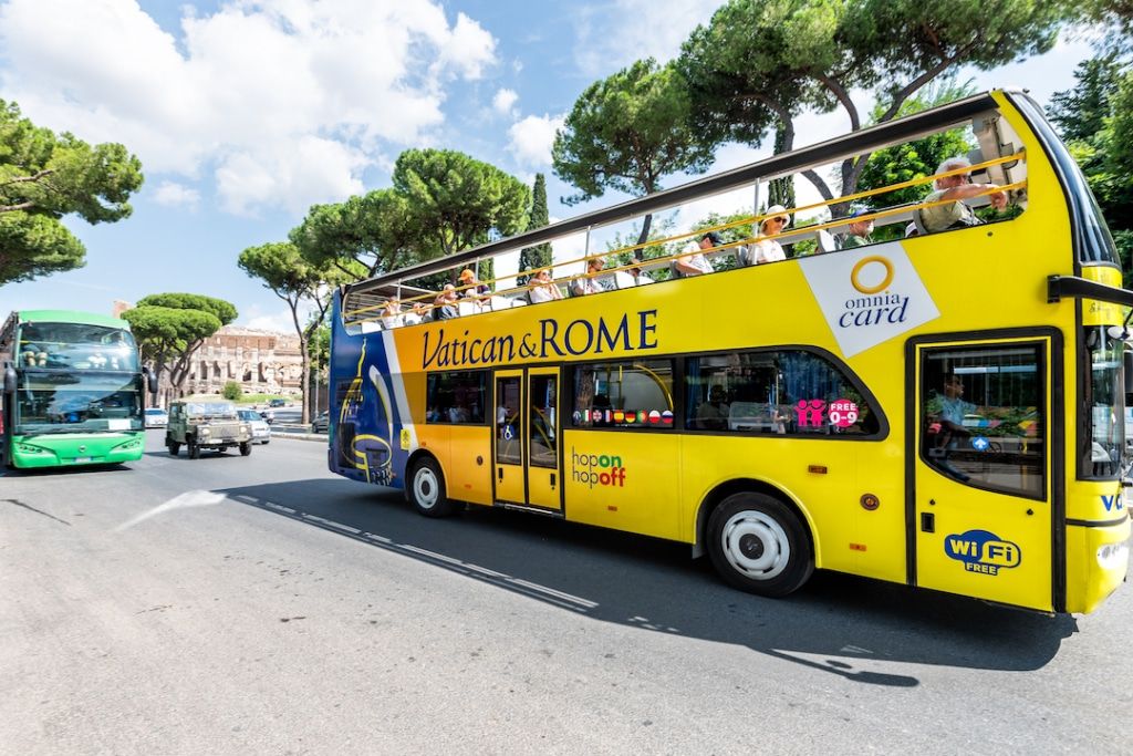 Bus touristique Vatican & Rome