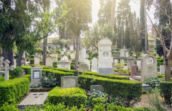 Cimetière non catholique à Rome