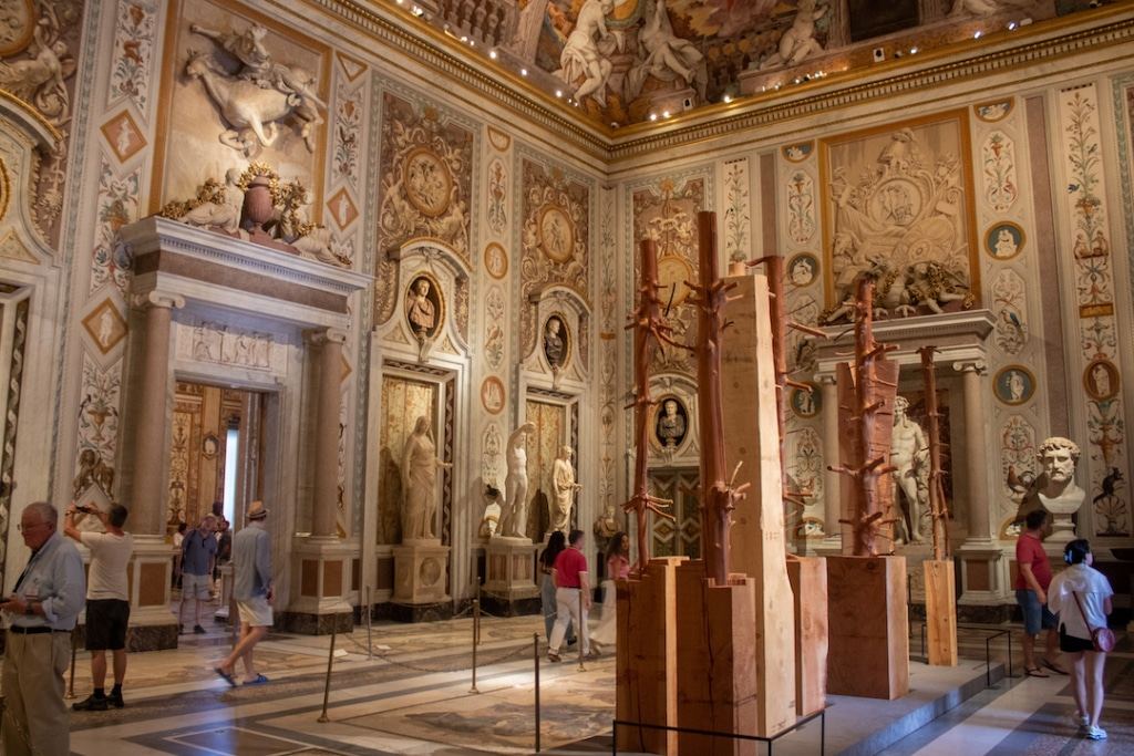 Intérieur de la Galerie Borghese à Rome