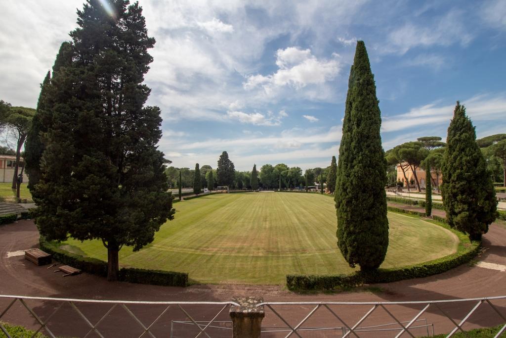 Piazza di Siena à la Villa Borghese à Rome