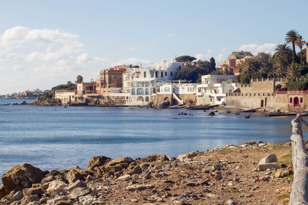 Plage Santa Marinella près de Rome