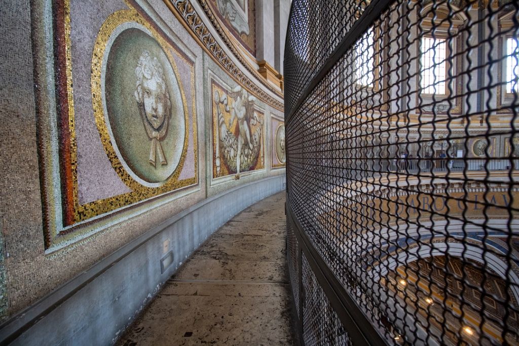 Plateforme intérieure du dôme de la Basilique Saint Pierre