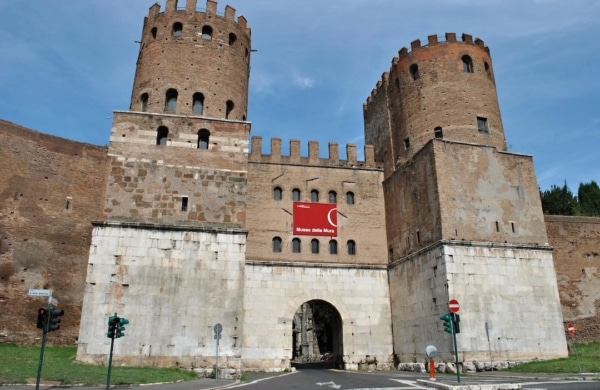 Porta di San Sebastiano à Rome