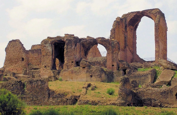 Ruines de la Villa Quintili à Rome