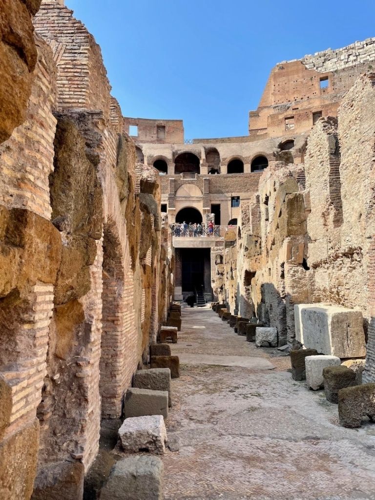 Souterrains du Colisée de Rome