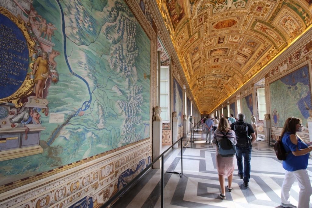 Galerie des cartes géographiques au Vatican