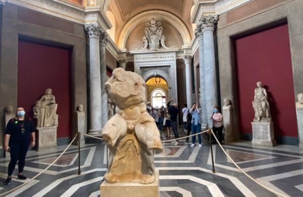 Torse du Belvédère aux musée du Vatican