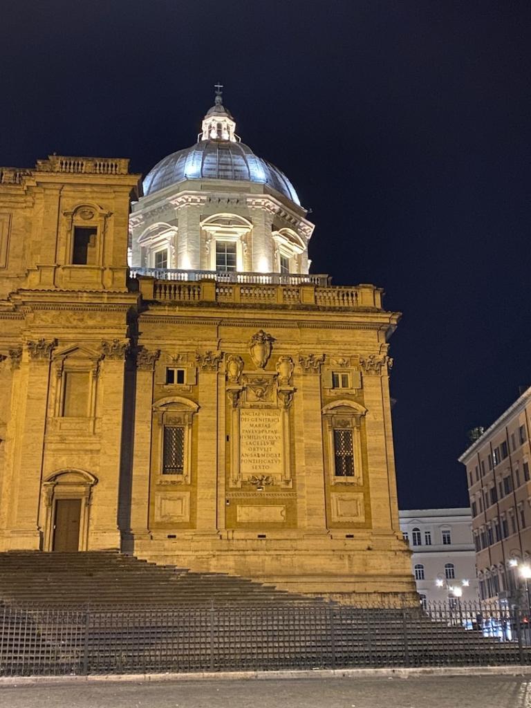 Coupole de la Basilique Sainte Marie Majeure à Rome