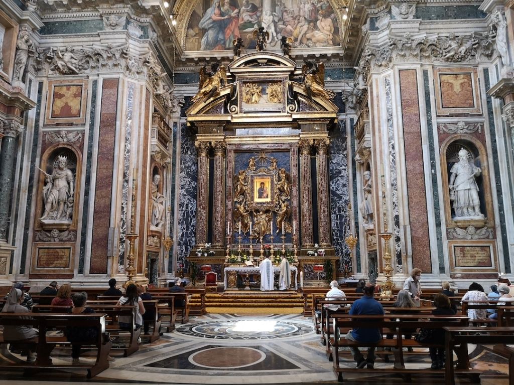 Chapelle Pauline dans la Basilique Sainte Marie Majeure à Rome