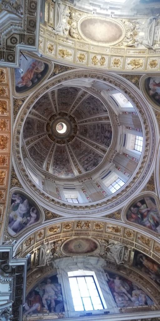 Coupole de la Basilique Sainte Marie Majeure à Rome